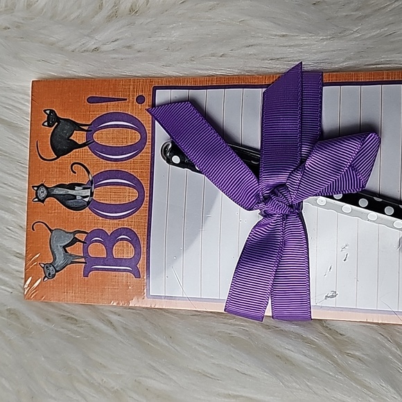 Boo black cats Halloween note pad - Picture 5 of 5